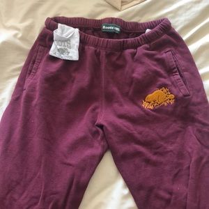 Roots sweatpants